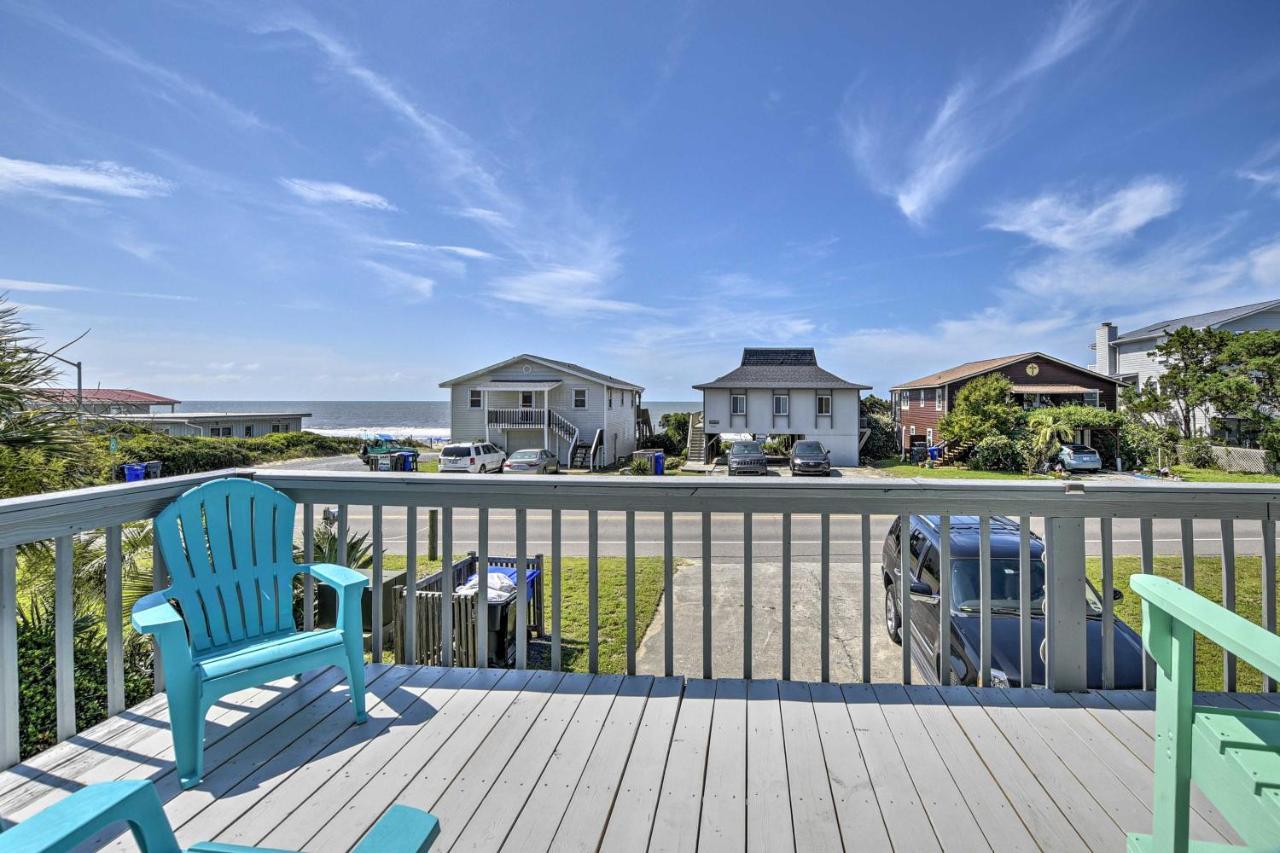 Oak Island Beach Abode With Deck Walk To Shore! Экстерьер фото