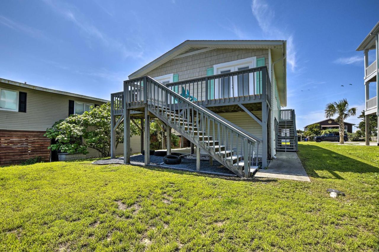 Oak Island Beach Abode With Deck Walk To Shore! Экстерьер фото